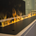 RealFlame Line-S 160 3D Matte Black