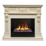 RealFlame Corsica Lux WT 3D Cassette 630 + Black вставка