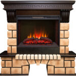 RealFlame Stone Brick 26 AO с Sparta 25