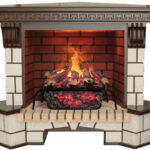 RealFlame Stone New Corner (угловой) 26 AO Brick с Silva Log 3D