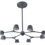 Люстра Crystal Lux MADRID SP8 GRAY