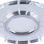 Светильник встраиваемый с LED подсветкой Feron CD982 потолочный MR16 G5.3 прозрачный