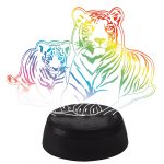 ULI-M508 RGB/3AA TIGER FAMILY/BLACK