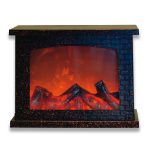 ULD-L2821-005/DNB/RED BROWN FIREPLACE