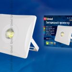 ULF-F11-50W/NW IP65 180-240В WHITE картон