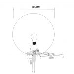 Ландшафтный светильник Outdoor O594FL-01W1