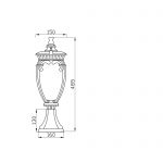 Ландшафтный светильник Outdoor O414FL-01GB