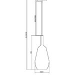 Подвесной светильник Maytoni MOD271PL-01B7